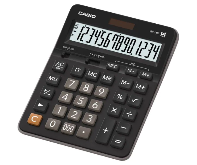 Calculadora Casio GX-14B 14 Digitos 2 Memorias